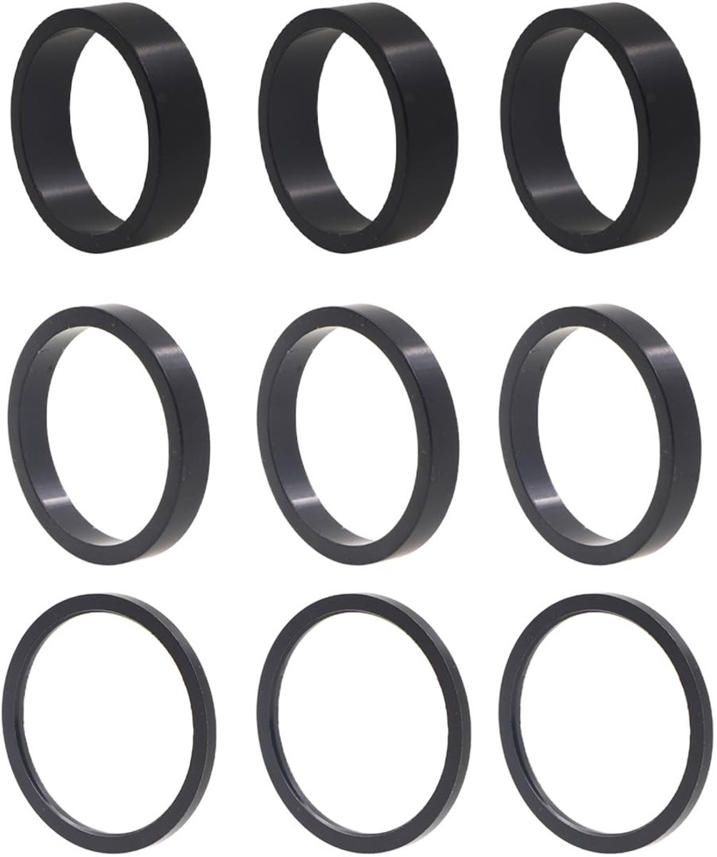 Dailygoods - Vorkafstandstukken, 9 stukken, fietsvoorbouw