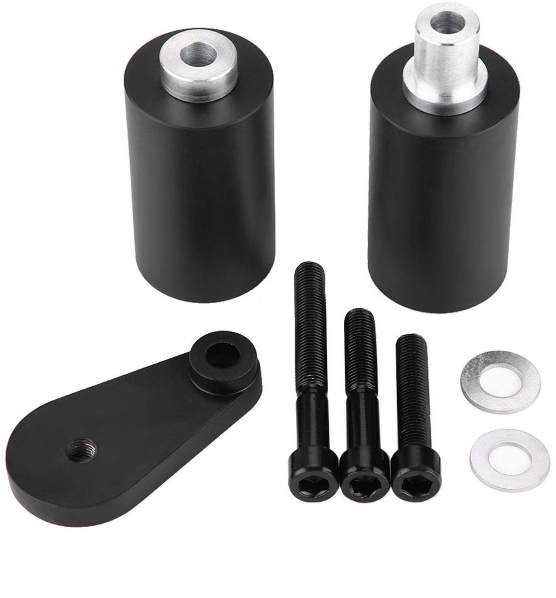 Dailygoods- Frame Slider Crash Protector Kit - Motorfiets Onderdelen - Metaal/ABS - Voor YZF R6/R6S 2003-2008 - Bescherming tegen Aanrijdingen - Gewicht 412g - Motorfietsbeschermer