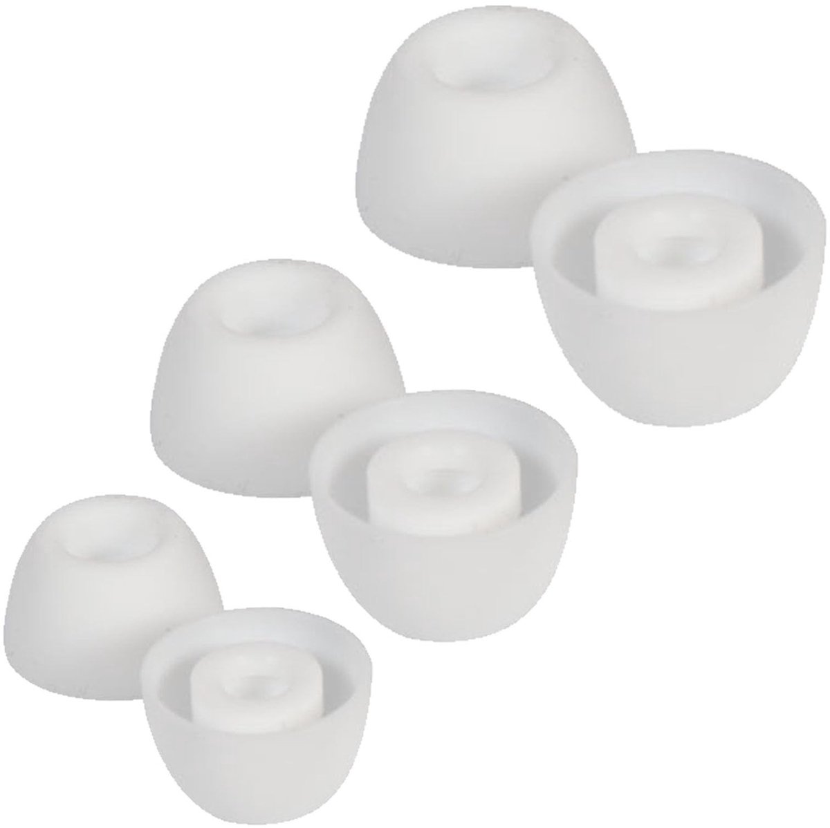 Dailygoods - Siliconen Oordopjes voor Samsung Galaxy Buds 2 Pro in Wit