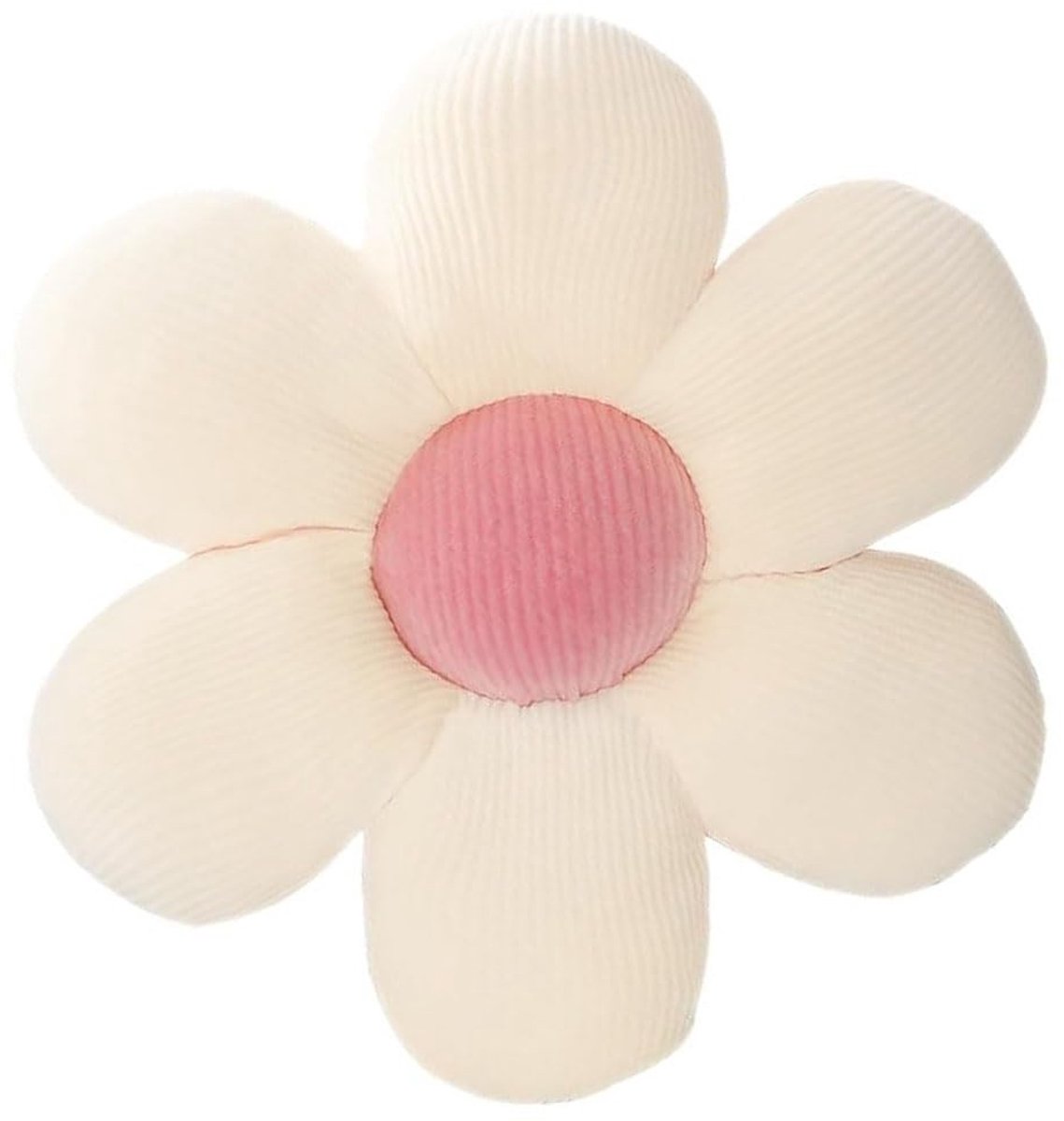 Dailygoods- Zitkussen Bloemvormig - Vloerkussen - Stoelkussen - Decoratief Kussen - Microvezel - 40 x 40 cm - Bloemenkussen