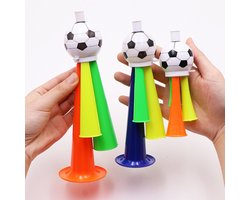 Kraftverdia vuvuzela stadiontoeters set van 3