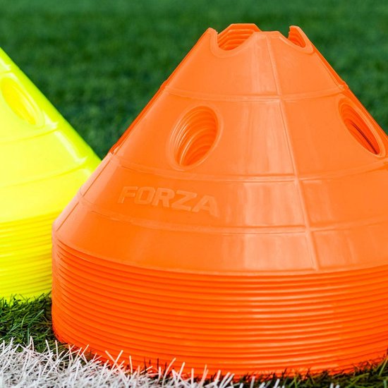 Trainingskegels - Markeer Kegels - Sport Training - Weerbestendig PVC - 20 stuks - Oranje — afbeelding 5