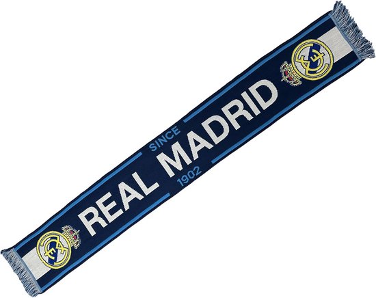Voetbal Sjaal - Supporters Sjaal - Wedstrijd Bezoek - Officieel Club Design - 140 cm - Donkerblauw — afbeelding 3