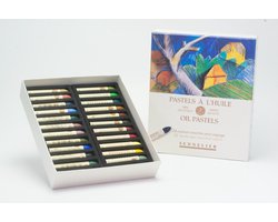 Set of oil pastels Sennelier 24 pcs landscape