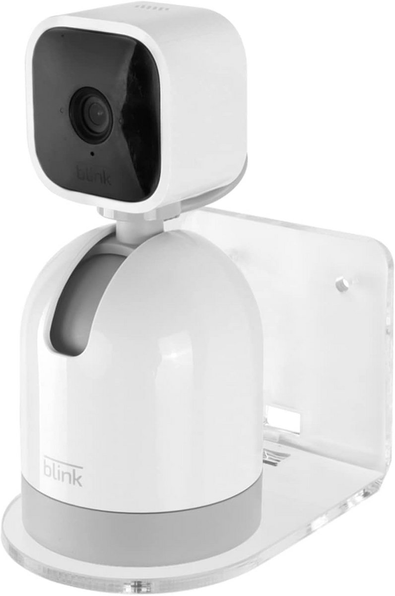 Wandhouder Camera - Bevestiging Beugel - Beveiliging Binnen - Origineel Ontwerp - 14 x 7 x 9 cm - Transparant