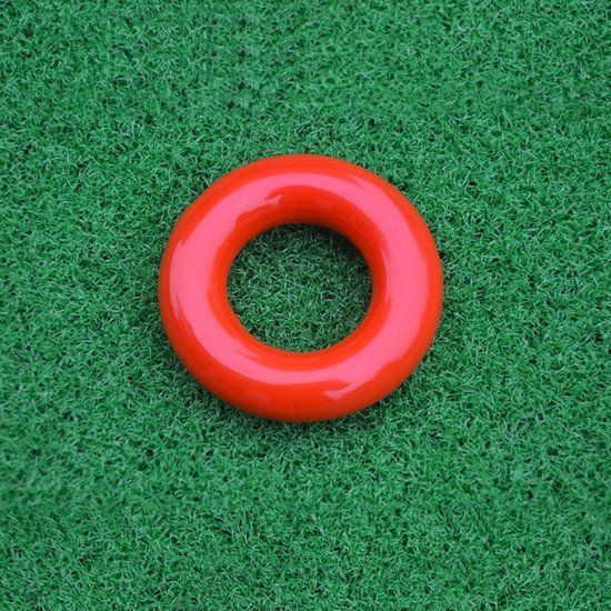 Dailygoods- Swing Ring - 2 Stuks - Gewogen Club - Warm Up Tool - Duurzaam - Metaal - 60mm Buitendiameter - Golfgewicht van Dailygoods — afbeelding 2