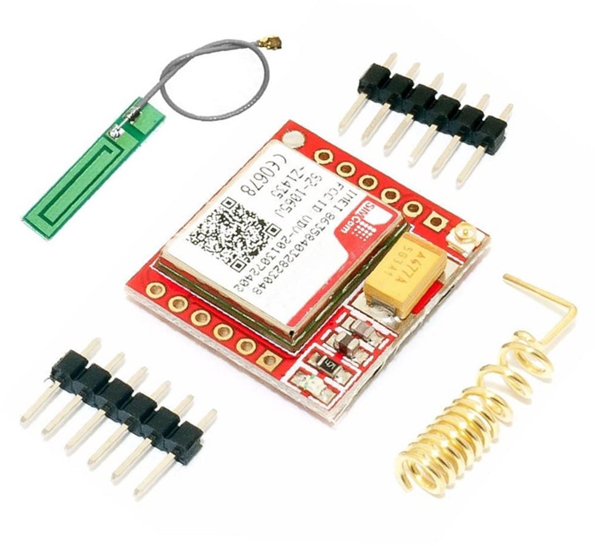 GSM Module - GPRS Breakout - Data Transmissie - Quad-Band Netwerk - Mini Formaat - Groen