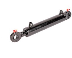 Hydraulische Cilinder - Dubbelwerkend Systeem - Machine Ondersteuning - Hoge Industriële Kwaliteit - 600 mm - Zwart