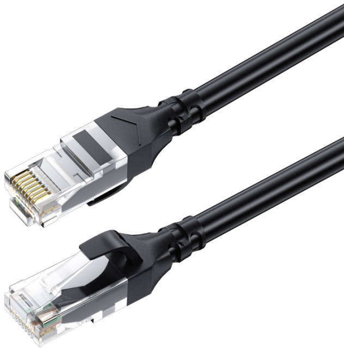 CAT6 Internetkabel – 2 Meter – Gigabit Ethernet LAN Kabel – 1Gbps – Snelle en Stabiele Netwerkkabel – RJ45