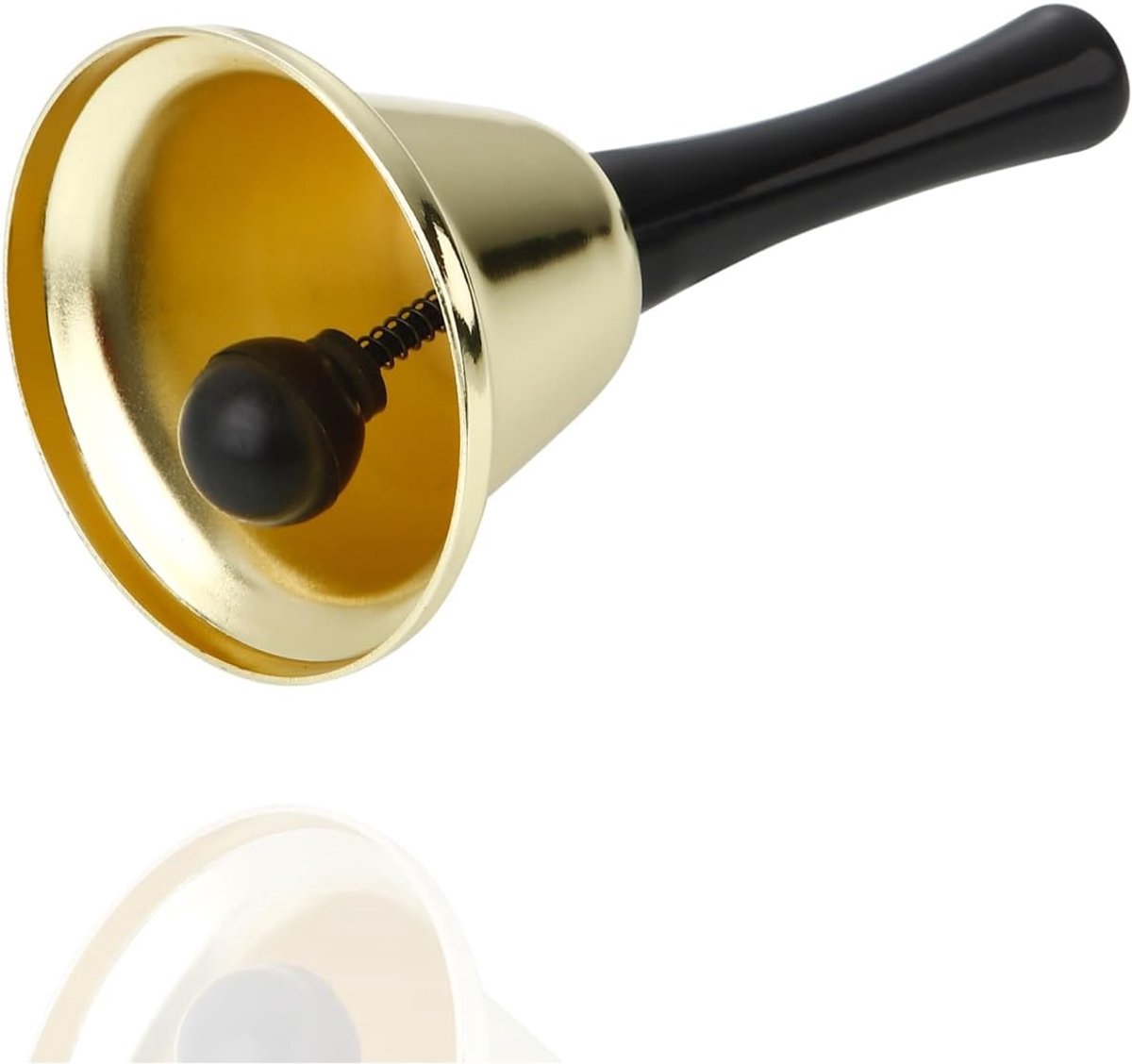 Gouden Kerstbel - Feestelijke Klok - Feestelijke Aankondiging - Extra Luid Geluid - 157 cm pakket - Goud