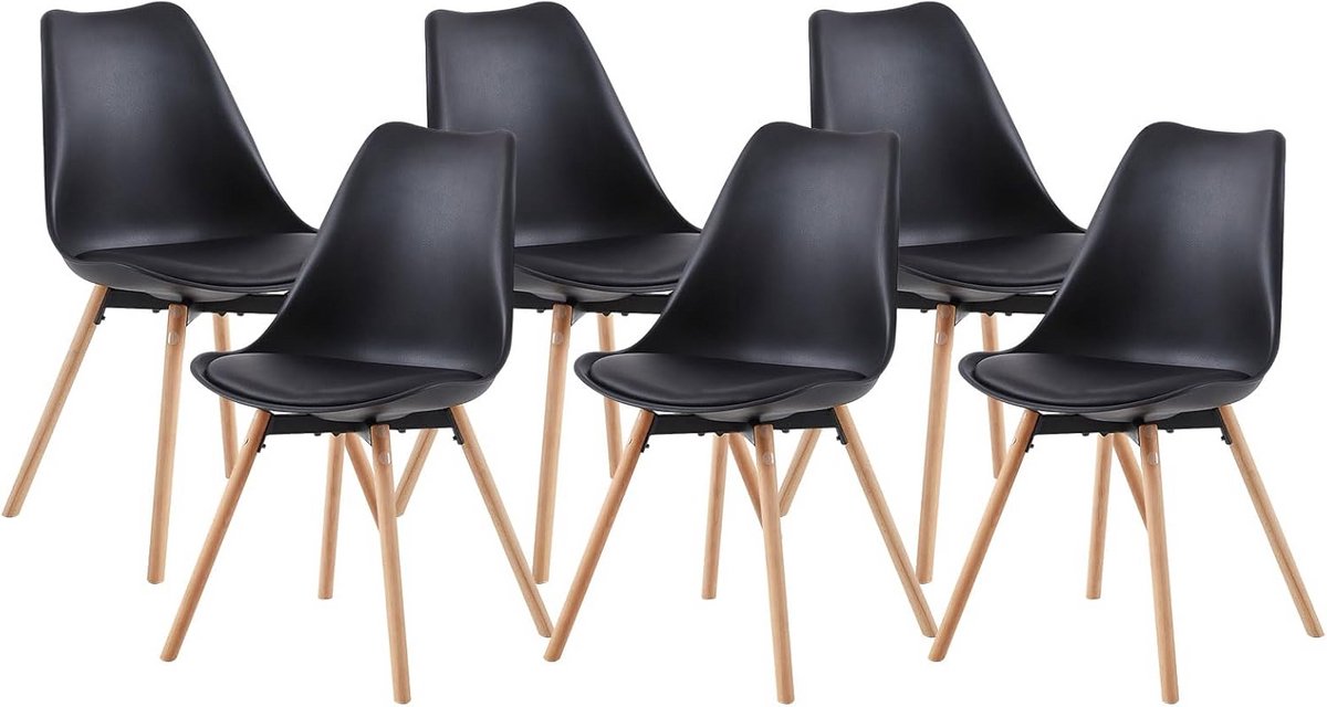 Eetkamerstoelen Set - Keukenstoelen Woonkamerstoelen - Comfortabel Zitten - Ergonomisch De