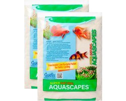 Aquarium Zand - Bodembedekking Vissen - Natuurlijke Inrichting - Authentieke Omgeving - 4.63 kg - Zwart