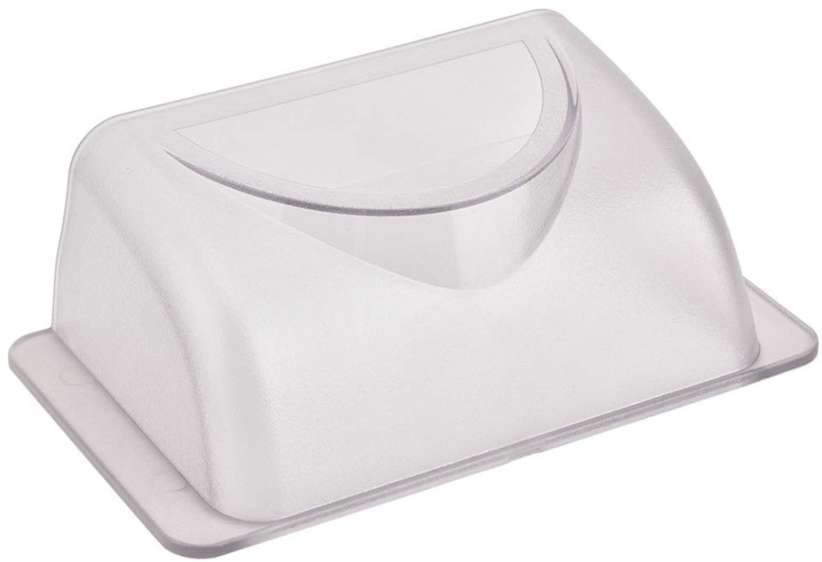 Dailygoods- Deurbel Regenhoes Waterdicht - Toegangscontrole - PVC-Kunststof - UV-Bescherming - Schokbestendig - Duurzaam en Transparant - Deurbescherming