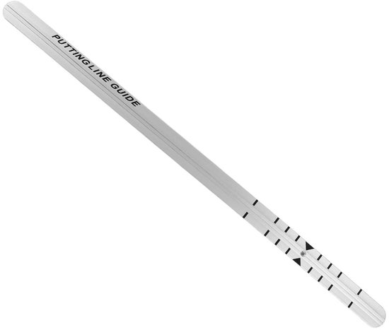 Dailygoods- Putting Alignment Rail - Duurzaam Aluminium - Golf Oefenliniaal - Voor Thuis Training - Geschikt voor Binnen/Buiten - Draagbaar en Stevig - Golf Oefenmateriaal van Dailygoods — afbeelding 5