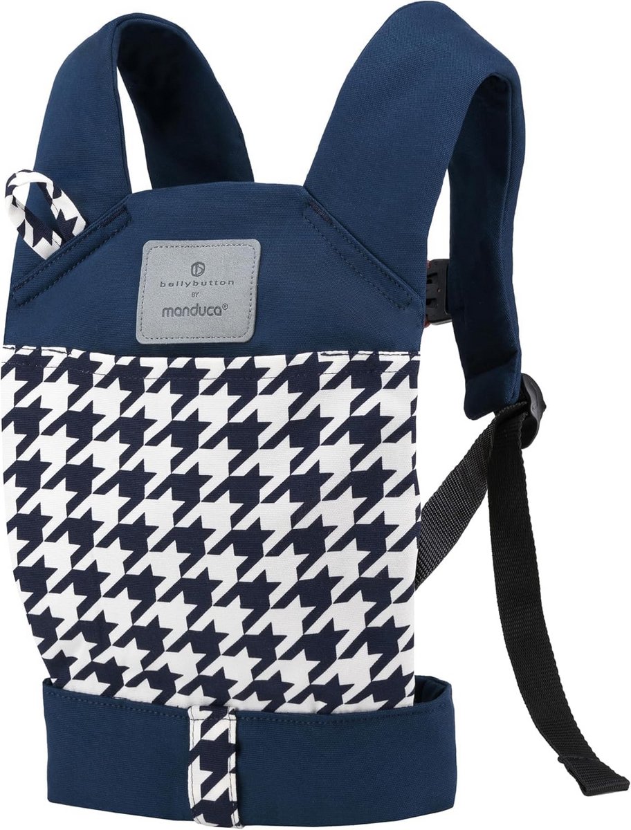 Poppen drager - Poppen draagzak - Spelen met poppen - Ergonomisch ontwerp - Vanaf 18 maanden - Pepita Navy