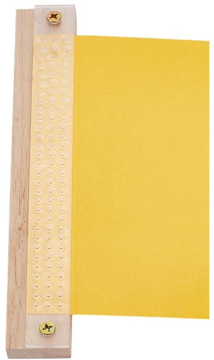 Dailygoods- Boekbindingsset Premium Kwaliteit - Hout/Acryl - Ponsgereedschap - Boekbindingshulpmiddel - Handbindset - Creatieve Omgeving - Boekbindgereedschap