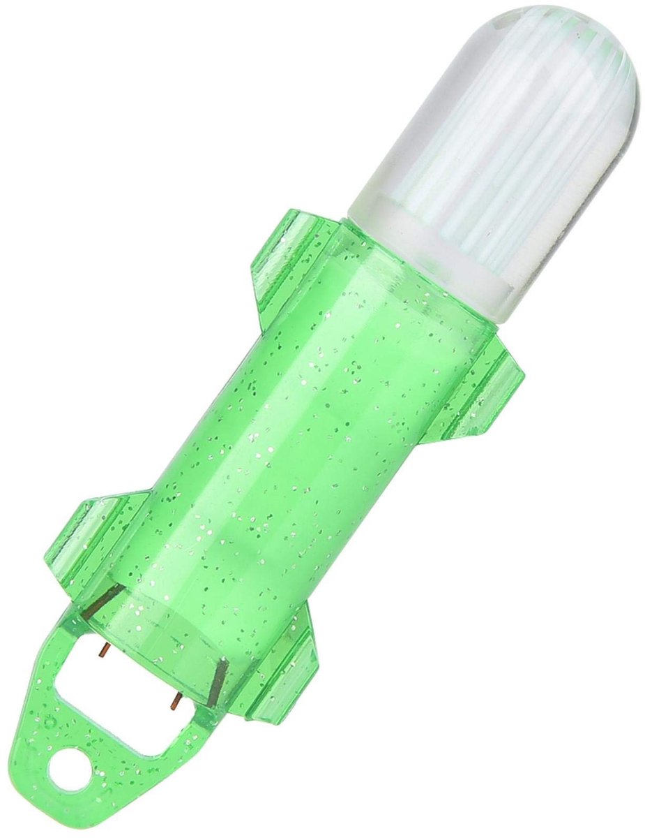 Dailygoods- Onderwaterdiepte Tot 1000 m - Mini LED - Waterdicht - Vissen met Garnalen - Compatibel met Haken - Lichtgewicht Ontwerp - Diepzeivis