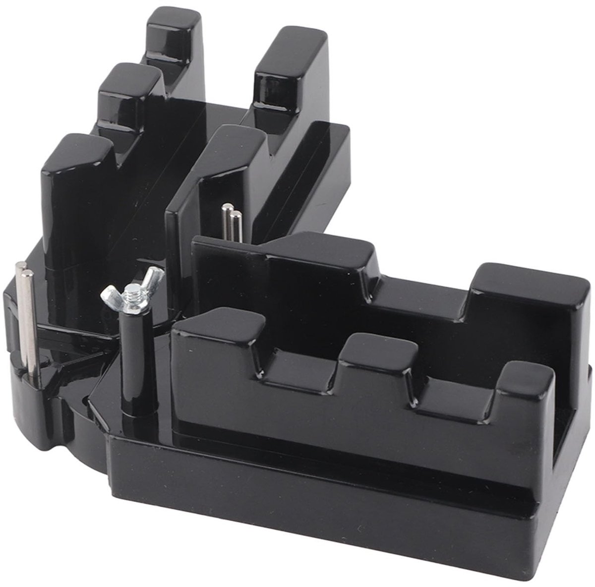 Dailygoods- Verstekhoeken Hoge Precisie - 2-in-1 Snijgereedschap - Hoekmeter tot 180 Graden - Slijtvast ABS - Zelfstandige Gidsstop - Nauwkeurig Snijden