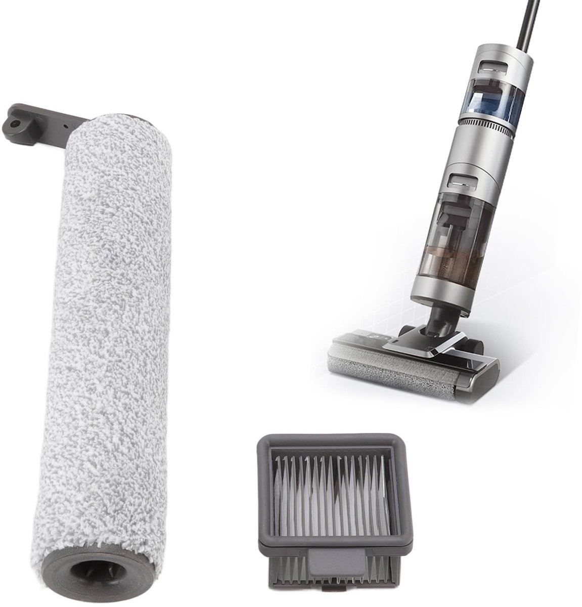 Dailygoods - Vervangende Borstelrol voor Houten Vloeren