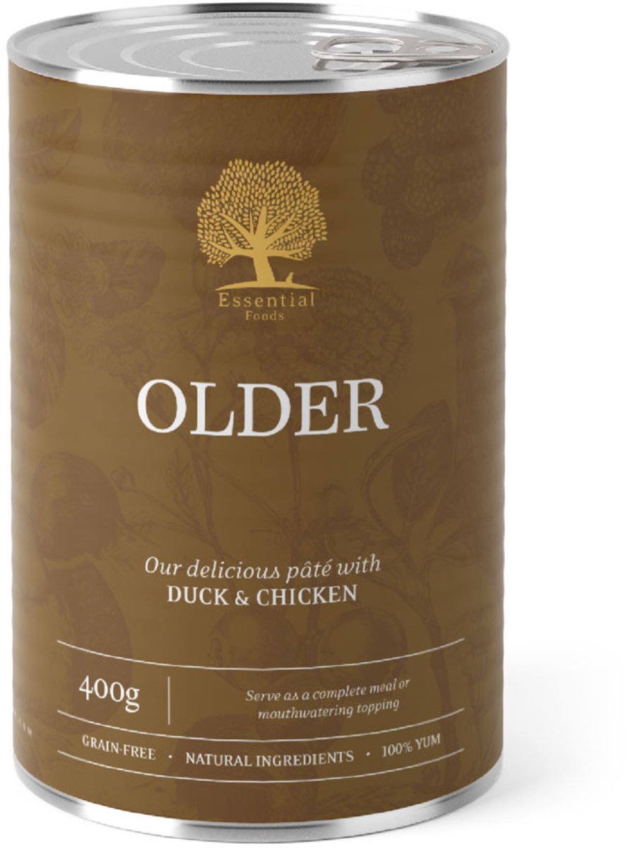 Essential Foods Essential Foods - Older Paté - 6 x 400 g
