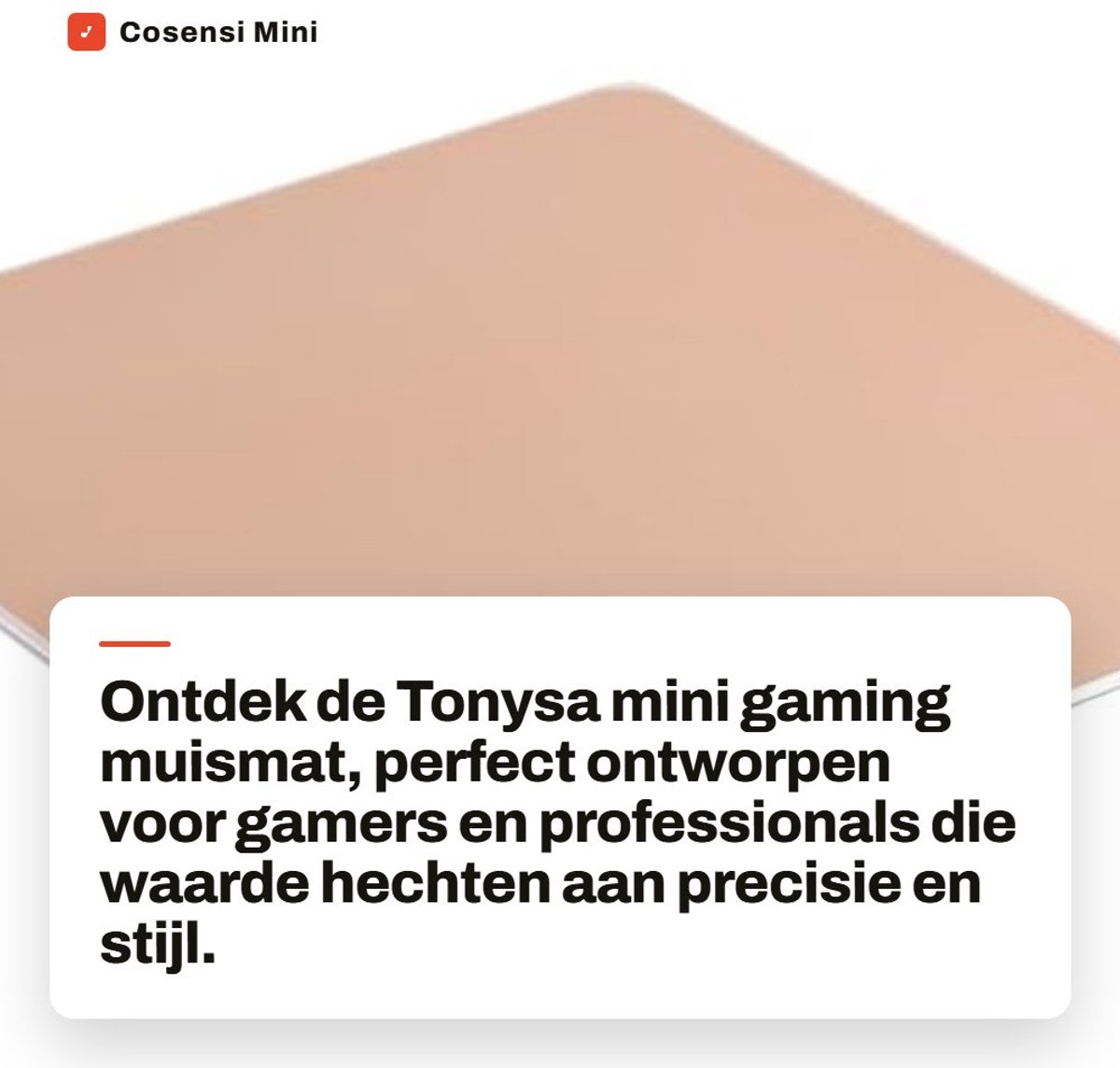 Dailygoods- Muismat Gaming - Aluminium Antislip - Dubbelzijdig - 18x16 cm - Ergonomisch - Sterke Grip - Glad Oppervlak - Gaming Mouse Pad