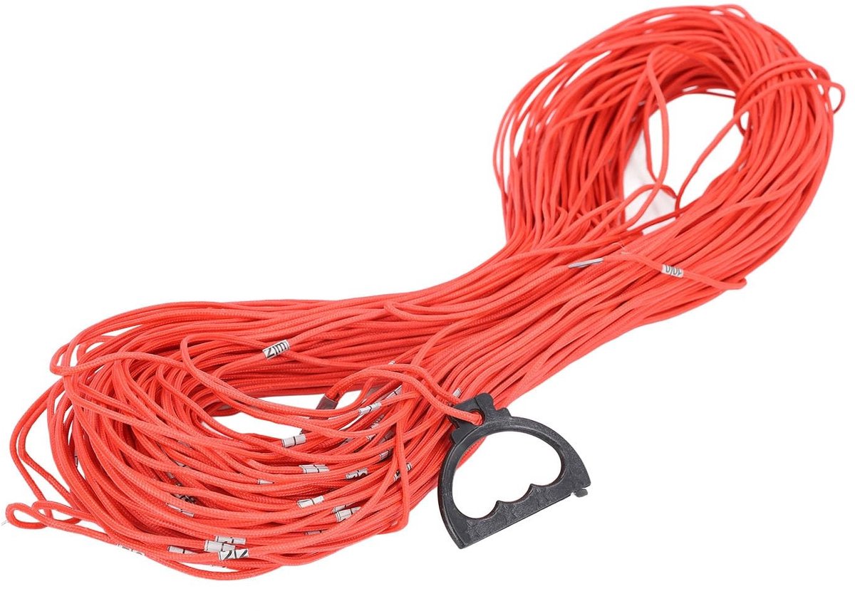 Dailygoods- Dieptemetertape 100 meter - Multifunctioneel Spoorwegmeettouw
