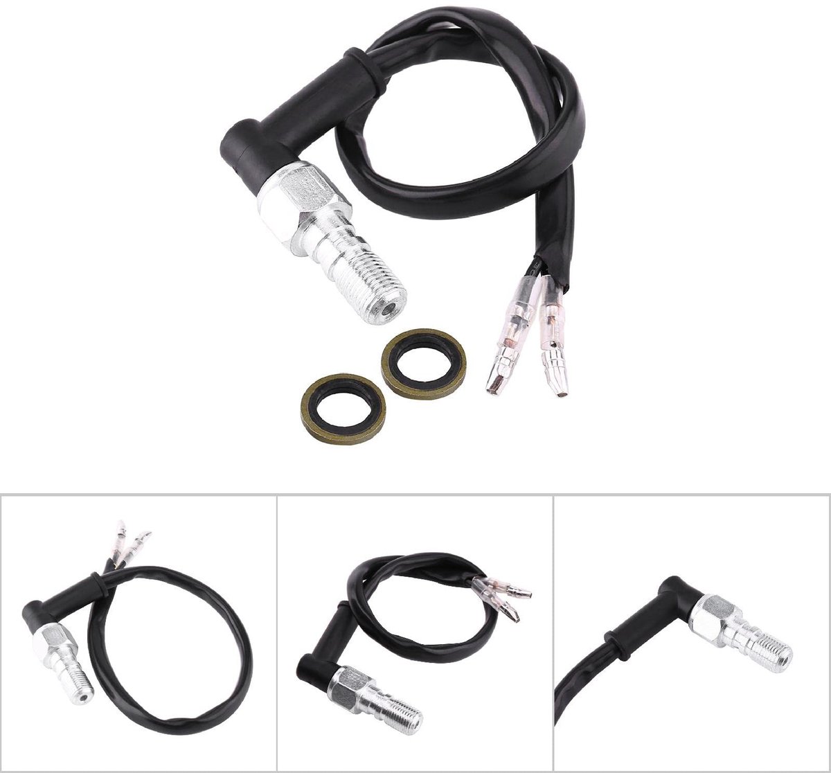 Dailygoods - Universal Motorcycle M10 Achterhydraulische Remlichtschakelaar - Hoogwaardige kwaliteit - Geschikt voor M10 schroef - Betrouwbaar...