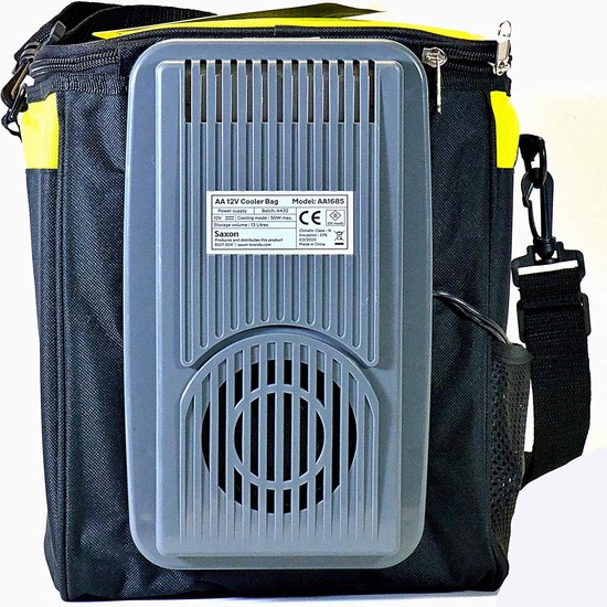 Koeltas - Koelbox - Picknicks en uitjes - 12 volt aansluiting - 13 liter - Zwart — afbeelding 5