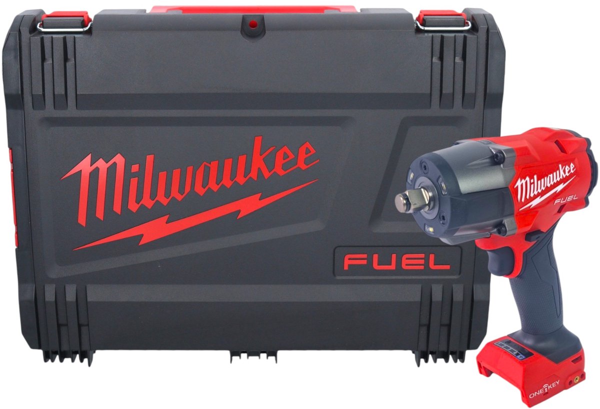 Milwaukee M18 ONEFMTIW2FC12-0X accu-slagmoersleutel 18 V 338 Nm 1/2" ( 4933493413 ) Brushless + HD Box - zonder accu, zonder lader