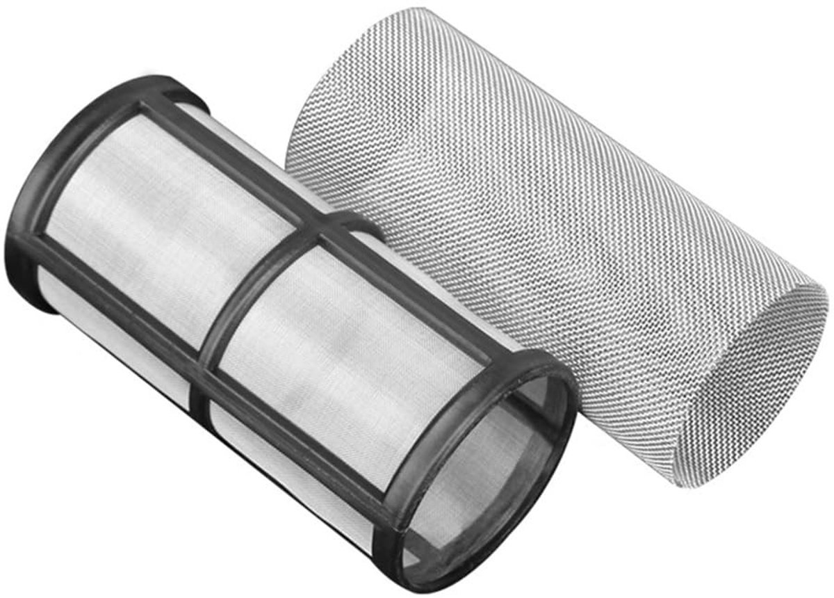 Dailygoods - Inline waterfilter - Tuinirrigatie - Verlengt levensduur apparatuur - 20 mm - Beschermt tegen verstoppingen - 80 mesh - Geschikt voor wat...