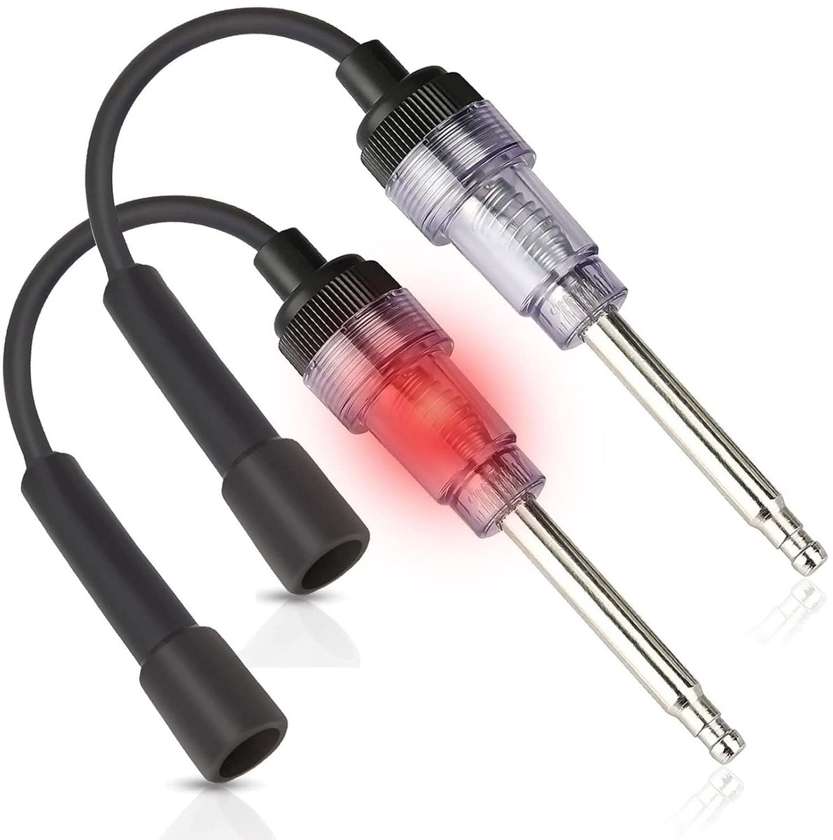 Dailygoods - Inline Bougie Tester - Universele Diagnosetool - 2Pc Set - Voor Motoren en Voertuigen - Handzaam en Efficiënt - Betrouwbare Diagnoses - G...