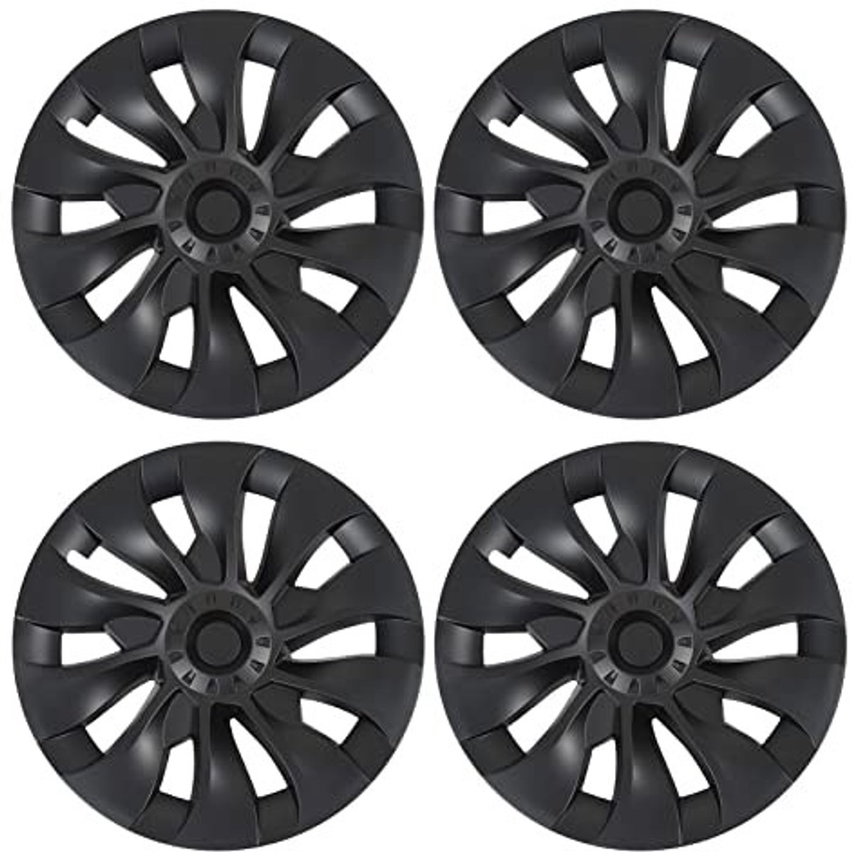 Dailygoods- Wieldop 18 Inch - 4-delige Wieldoppen - Velgbeschermer - Sportief Ontwerp - Duurzaam ABS-Materiaal - Volledige Dekking