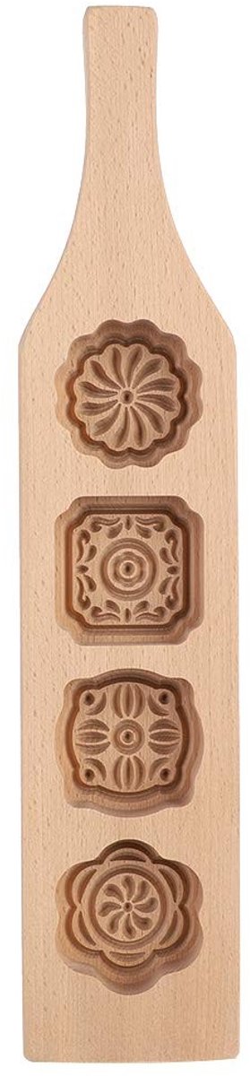 Dailygoods - Houten Bakvorm voor Maan Cake Decoratie