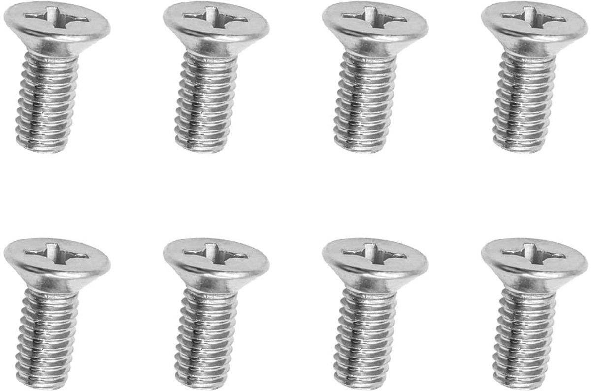 Dailygoods- Rotorschroeven 8 stuks - Remschijfbevestigingsschroef - Roestvrij Stalen Schroeven - Universeel - Hoogwaardig - Eenvoudig te installeren