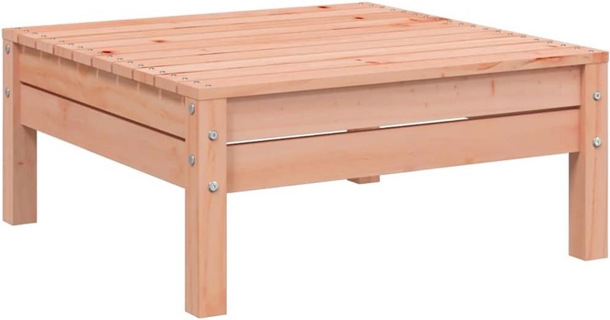 Tuinvoetenbank Hout - Poef Hocker - Buiten Ontspannen - Massief Douglashout - 635 cm Breed - Natuurlijk