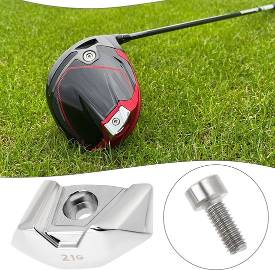 aladdien - Back Weight - Verstelbaar - Duurzaam - Voor Driver - Geschikt voor Golfclubs - 21g Gewicht van Aladdien — afbeelding 2