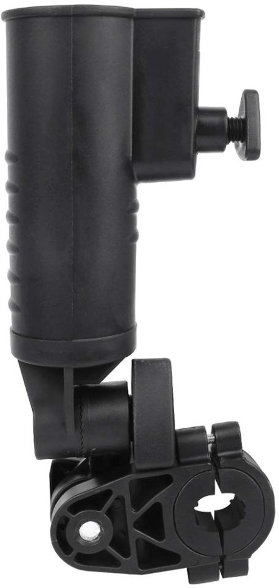 Dailygoods- Paraplu Houder - Verstelbare Paraplu Houder - Stevige Constructie - Veilig Bevestigen - Geschikt voor Golfkar - Compact en Lichtgewicht - Parapluhouder