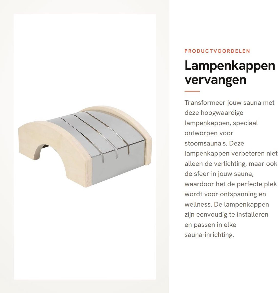 Dailygoods - Lampenkappen vervangen - Stoomsauna-accessoires - Ideaal voor sauna-ervaring - Sauna-lamp - Verlichting - Geschikt voor elke sauna - Mode...