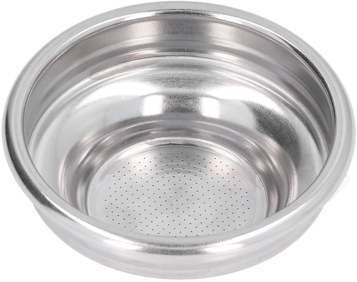 Dailygoods- Koffiefilter 58 Mm - Roestvrij Stalen Koffiefilter - Koffiezetapparaat Accessoires - Eenvoudig Schoon te Maken - Duurzaam Gebruik - Compatibel met Portafilter - Koffiezetfilter