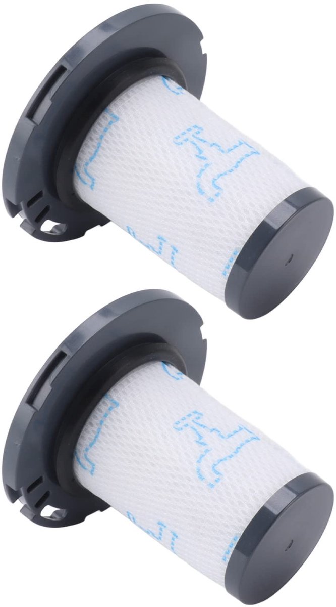 Dailygoods- Robotstofzuiger Filter - Vervangingsfilters - Afneembare Filters - Universeel - Compatibel met ZR009007/RH9890WO/RH9879WO - Set van 2 - Stofzuigerfilter