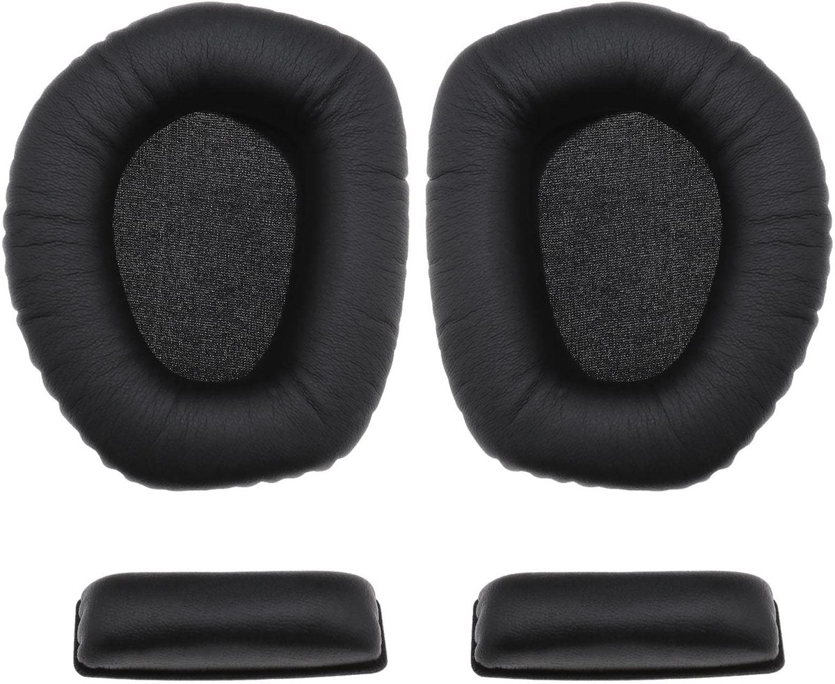 Dailygoods - Oorkussens - Hoofdband Pads - Comfortabel en duurzaam - Zwart - Hoofdtelefoon Accessoires - Geschikt voor Sennheiser - Oorkussen en hoofd...