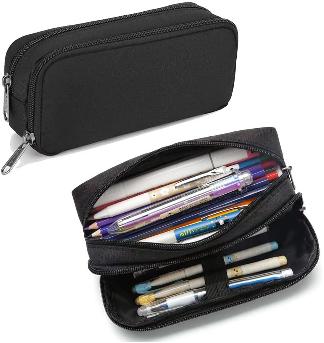 Dailygoods- Pennenetui grote capaciteit - Etui voor school - Pennenetui voor jongens/meisjes - Innovatief design - Hoogwaardige stof - Lichtgewicht en mooi - Pencil Case