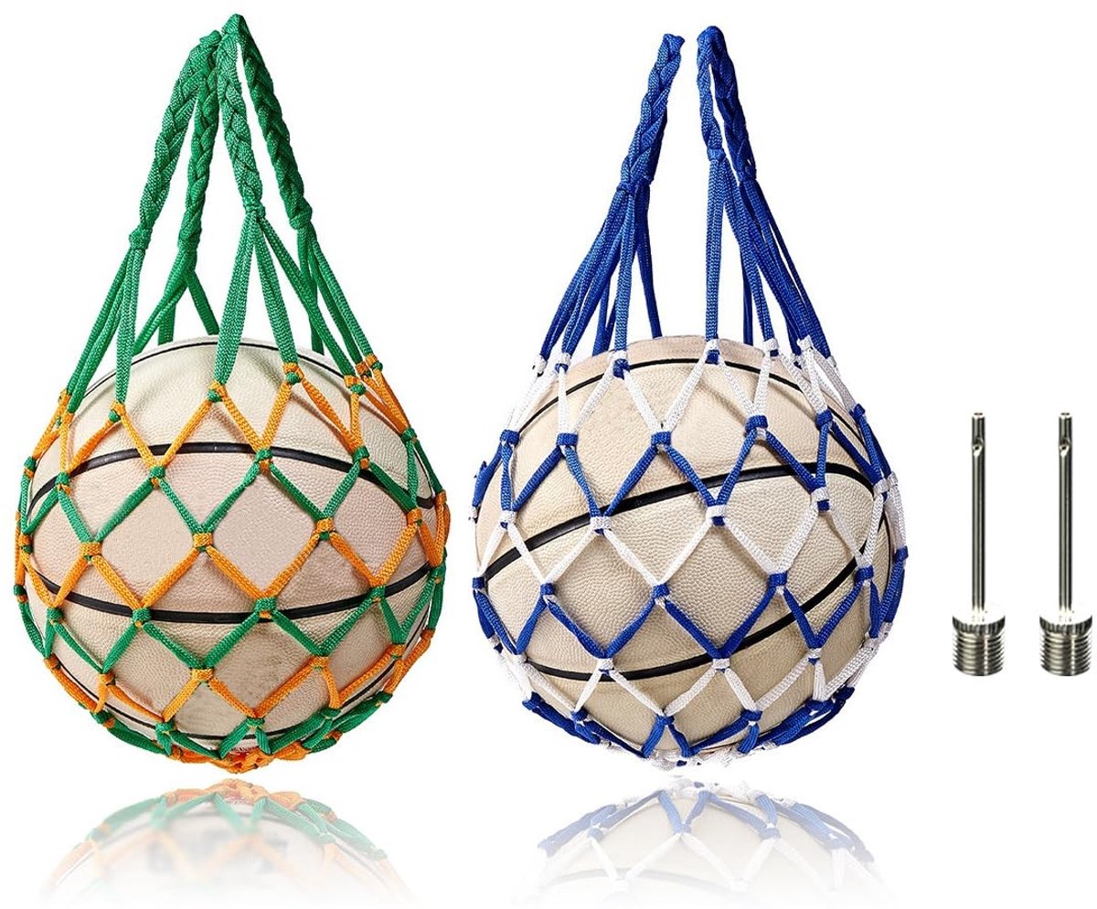 Dailygoods- Sporttas Draagbaar - Tennistas - Voetbal/Basketbal - Set van 2 - Duurzaam Nylon - Multifunctioneel - Sportzak