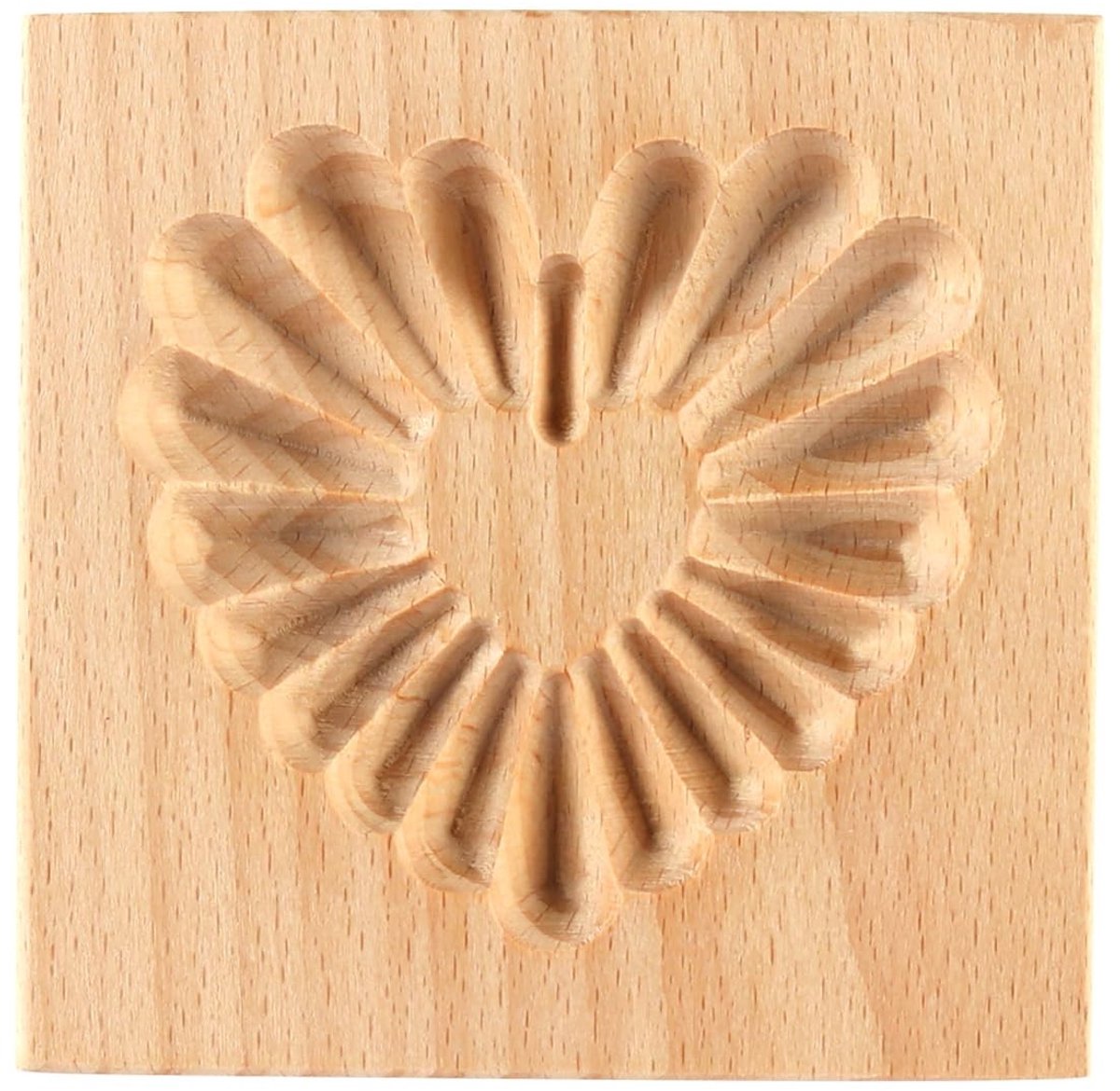 Dailygoods- Koekjesvorm Grappige Houten Reliëfvorm - Bakvormen voor Taartdecoratie - Antiaanbak Bakvorm - DIY Koekjesstempel - Veelzijdig voor Snoep en Chocolade