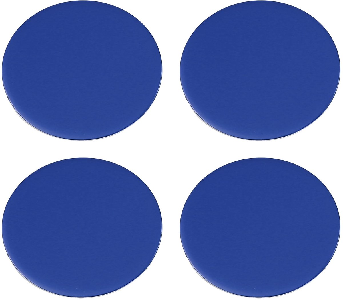 Dailygoods- Wieldeksel 45mm - Aluminiumlegering - Zelfklevend - 4 Stuks - Verbeterd Uiterlijk - Geschikt voor de meeste Auto's - Wielstickers