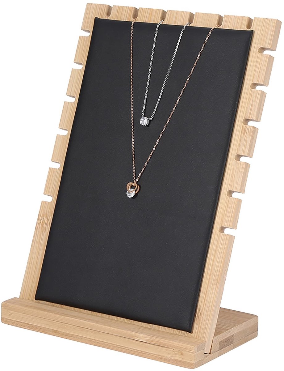 Dailygoods- Sieradenhouder Hoogwaardige Kwaliteit - Sieraden Organizer - Kettinghouder - Armband Houder - Sieradenrek - Milieuvriendelijk Materiaal - Sieradenstandaard
