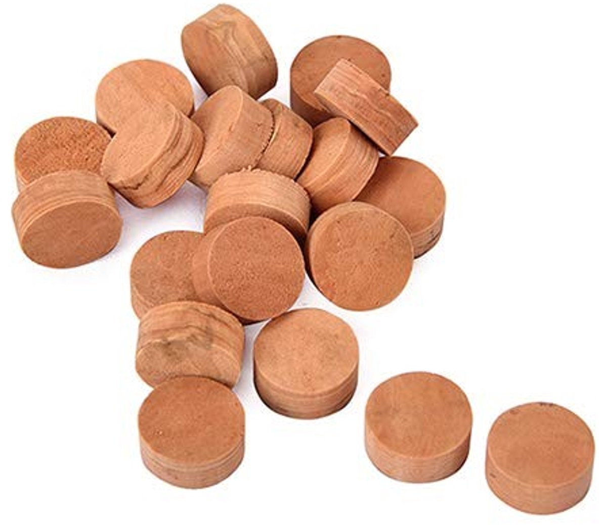 Dailygoods- Kurk Pads 20 Stuks - Vervangingsmatten - Geschikt voor Hobo/Klarinet - Duurzaam/Geluiddicht - Goede Luchtdichtheid - Niet-giftig/Geurloos - Blazers Pads