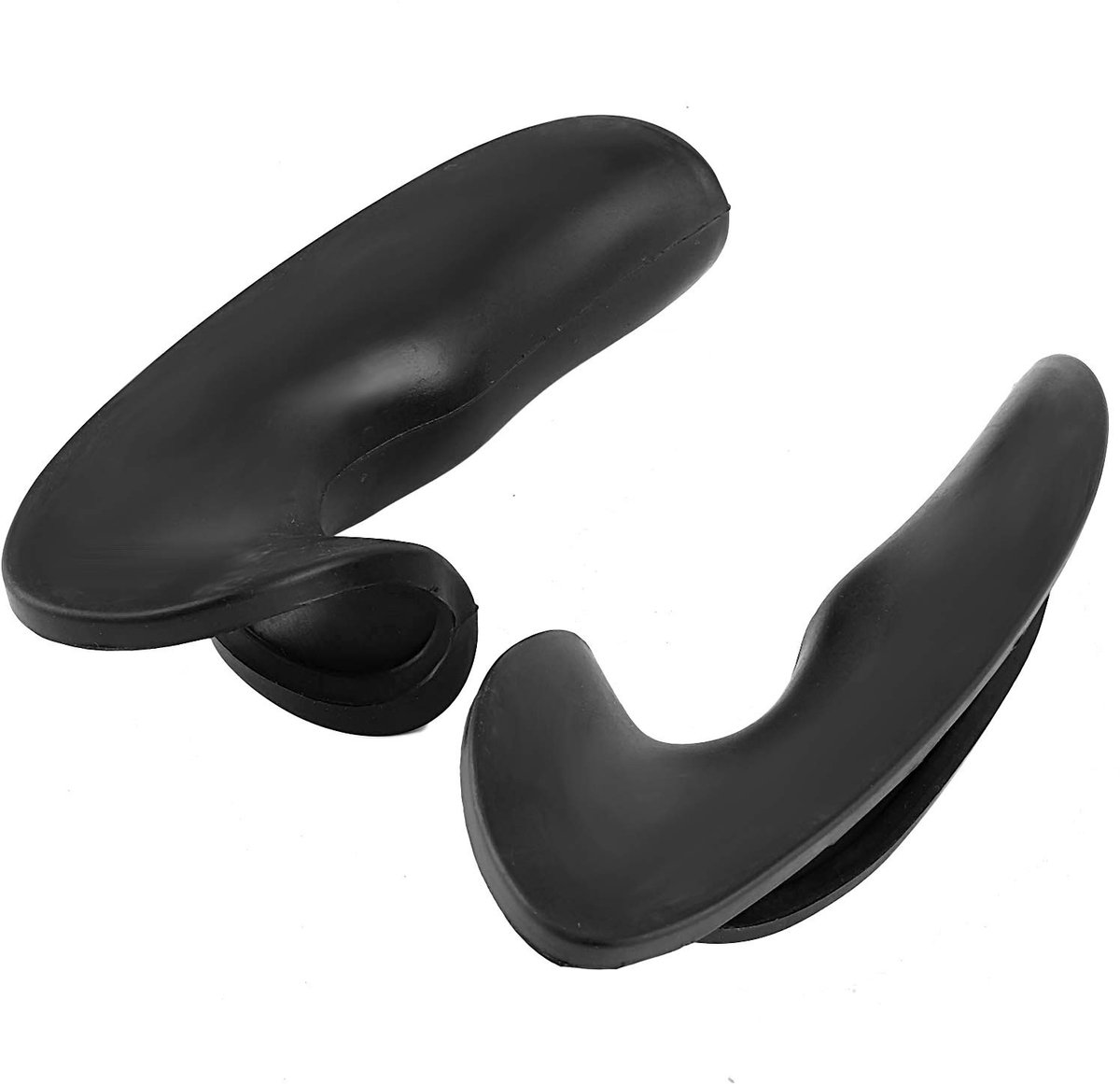 Dailygoods- Stuurwielgrips - Vervanging 2 Stuks - OEM-kwaliteit - Eenvoudige installatie - Geschikt voor RS Clio II MK 2172/182 - Directe vervanging - Stuurwiel