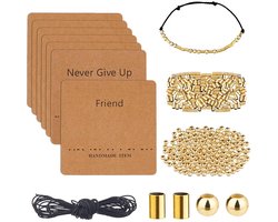 Kralenset Morse Code Armband - 200 Kralen - Sieraden Maken DIY