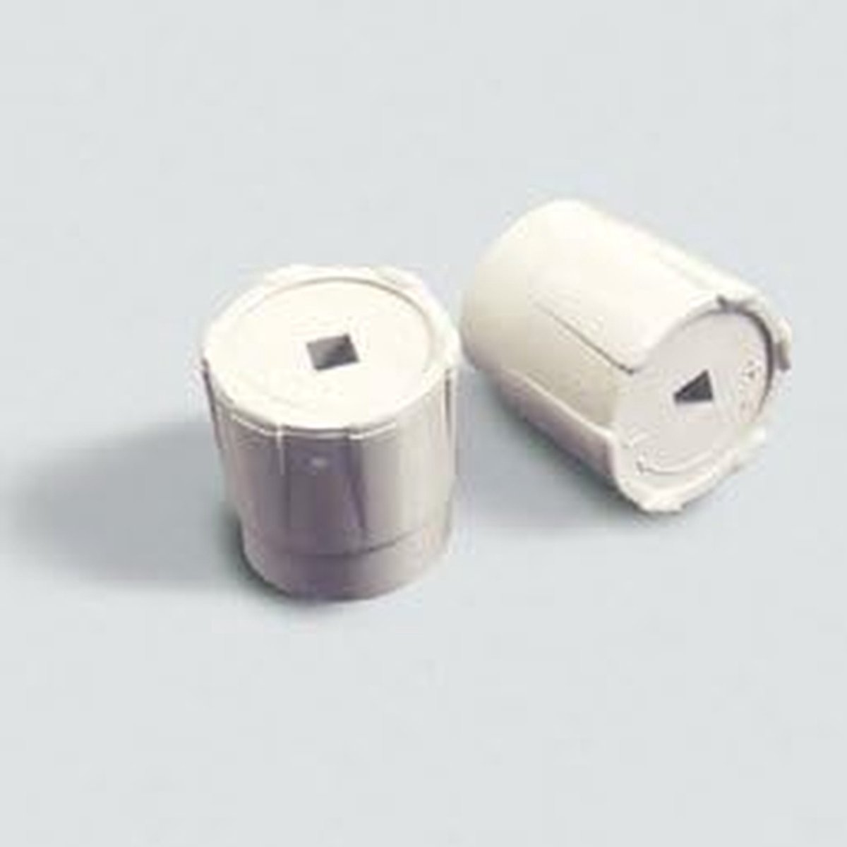 Handgrepen voor ventielen - Radiator knoppen - Verwarming regelen - Witte kunststof - 25 stuks - Multicolor
